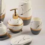 سرویس بهداشتی 751 سفید طوسی - Image 2