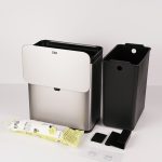 سطل کابینتی برند اکوو  7 لیتر استیل - Image 2