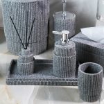 سرویس بهداشتی 6 پارچه طوسی گرانیتی کد 1137 - Image 2