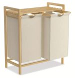 سبد رخت چرک دوقلو استند دار - Image 4