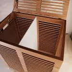 سبد رخت چرک چوبی - Image 5