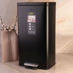 سطل زباله ی 30 لیتری برند اکو رنگ مشکی