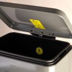 سطل زباله ی 30 لیتری برند اکو استیل رنگ طوسی - Image 3