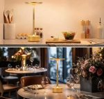 آباژور لمسی تاچ طلایی - Image 5