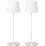 آباژور لمسی تاچ سفید