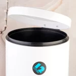 سطل زباله ی اشپزخانه ی 12 لیتری رنگ سفید - Image 2