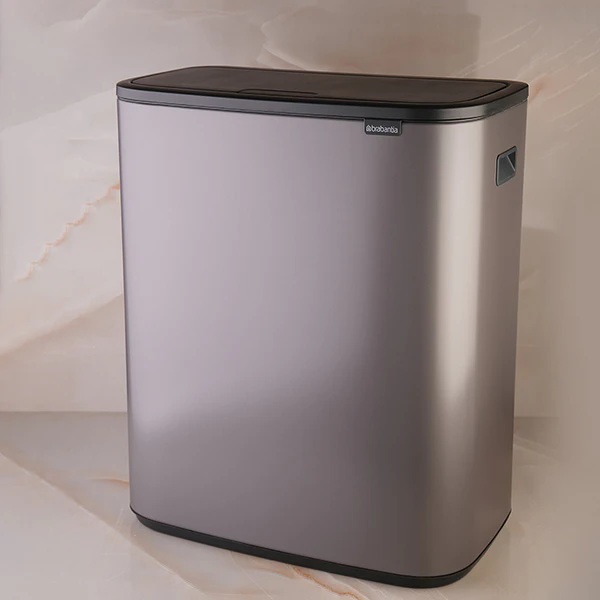 سایت سطل زباله ی 60 لیتر برند بارابانتیا دو مخزنه - Image 1