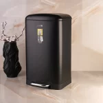 سطل زباله ی 20 لیتری برند کنتراست رنگ مشکی