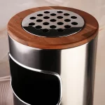 سطل زباله ی زیرسیگاری دار18 لیتری - Image 2