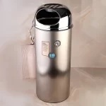 سطل زباله ی زیرسیگاری دار 18 لیتری برند پرفکت - Image 3