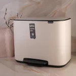 سطل زباله ی اشپزخانه برند بارابانتیا دو مخزنه