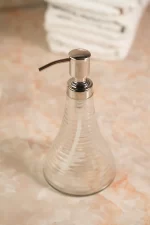 جا مایع تک شیشه ای رده رده هندی رنگ سفید - Image 3