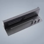 جا دستمال و حوله موبایلی استند دار رنگ مشکی - Image 3