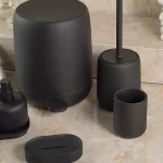 ست سرویس بهداشتی 7 پارچه کد 725 رنگ مشکی - Image 3