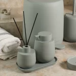 سرویس بهداشتی 7 پارچه 757 رنگ سبز پدالی - Image 2