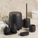 سرویس بهداشتی 7 پارچه 757 رنگ مشکی - Image 3