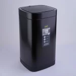 سطل زباله ی چشمی 30 لیتر برند اکو رنگ مشکی