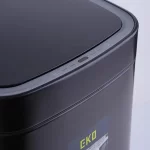 سطل زباله ی چشمی 30 لیتر برند اکو رنگ مشکی - Image 3