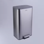 سطل زباله اکو 30 لیتری رنگ استیل مدل مارینا کد 9161MMT