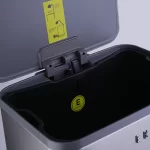 سطل زباله اکو 30 لیتری رنگ استیل مدل مارینا کد 9161MMT - Image 4