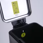 سطل زباله اکو 30 لیتری رنگ استیل مدل stella کد 9380mt - Image 4