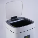 سطل زباله ی چشمی اکو حجم 30 لیتر رنگ سفید مدل ecosmart کد 9252RP - Image 4