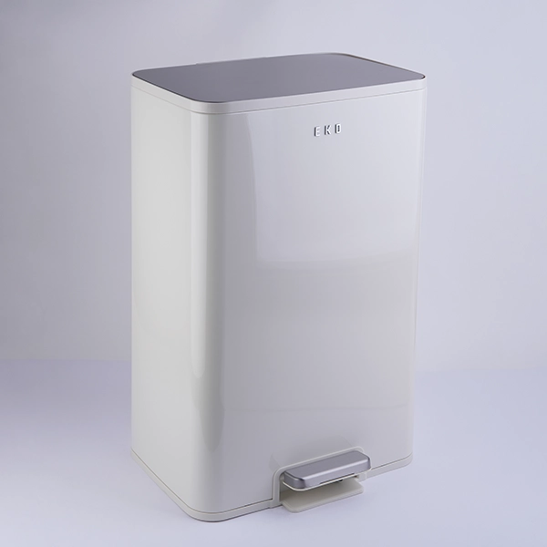 DSC07018 سطل زباله اکو 30 لیتر رنگ کرم اسمگی - Image 1