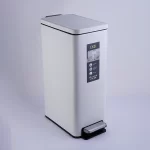 سطل زباله ی 30 لیتر برند اکو رنگ سفید