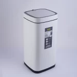 سطل زباله اکو 21 لیتر الکترونیکی رنگ سفید مدل ECOSMART کد 9252rmt