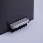 سطل زباله اکو 20 لیتر برند مدل مدیسون رنگ مشکی - Image 2