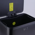 سطل زباله اکو 20 لیتر برند مدل مدیسون رنگ مشکی - Image 4
