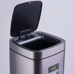سطل زباله اکو 21 لیتر الکترونیکی رنگ استیل - Image 4