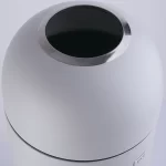 سطل زباله اکو 30 لیتر گرد محیطی سفید - Image 4