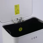 سطل زباله اکو 20 لیتر مدل مدیسون رنگ کرم اسمگی - Image 5