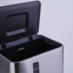 سطل زباله ی 20 لیتر رنگ استیل برند اسمارت - Image 3