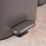 سطل و فرچه ی تک برند پرفکت سایز 3 لیتر مدل بیضی رنگ طوسی - Image 2