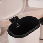 سطل و فرچه ی تک برند پرفکت سایز 3 لیتر مدل بیضی رنگ کرم اسمگی - Image 4