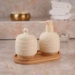 ست سه پارچه رنگ کرم برند اسمارت کد AD-280