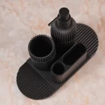 نیم ست 4 پارچه  کورین رنگ مشکی برند اسمارت کدAD-254 D - Image 4