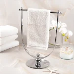 استندحوله ی رومیزی دفنه بنویل بزرگ استیل براق L-7011