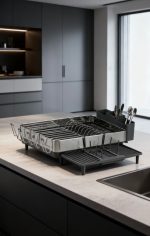 جا ظرفی تک طبقه برند اسمارت رنگ استیل - Image 7