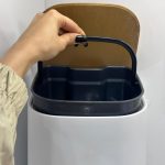 سرویس بهداشتی 5 پارچه میامی طرح چوب رنگ سفید - Image 2