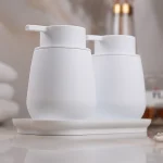 جا مایع دوقلو اکرولیک مدل اشپیریلا رنگ سفید - Image 2