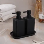 مایع دوقلو طرح فلت اکرولیک رنگ مشکی