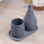 جا مایع و مسواک برند اسمارت رنگ طوسی - Image 3