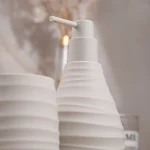 جا مایع و مسواک برند اسمارت رنگ کرم وانیل - Image 3