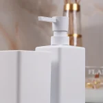 جامایع اکرولیک تک با جای مسواک رنگ سفید - Image 2