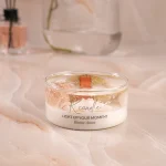 شمع گرد بزرگ صدفی