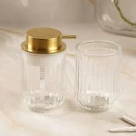 ست سرویس بهداشتی طرح ایکیا یراق طلایی کد41 - Image 4