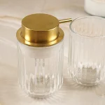 ست سرویس بهداشتی طرح ایکیا یراق طلایی کد41 - Image 2